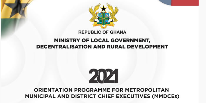 Orientation Program for Metropolitan Municipal and District Chief Executive Officers