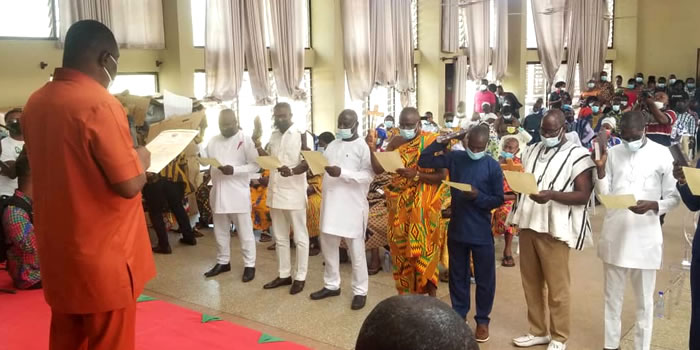 Bono East: Nine confirmed MDCES sworn into office